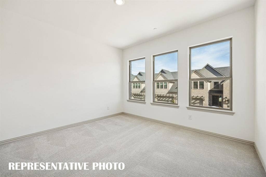 3567 Pierce Lane, Grand Prairie, TX 75052 You'll find nicely sized secondary bedrooms in our Walker floor plan. REPRESENTATIVE PHOTO