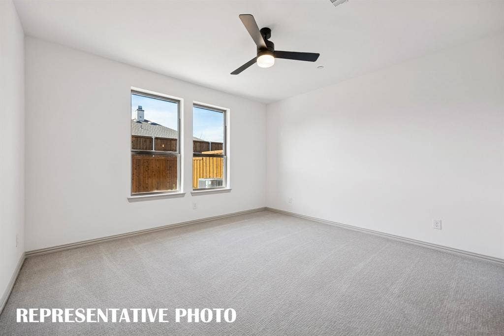 3567 Pierce Lane, Grand Prairie, TX 75052 Designed in a neutral color palette, your new main floor owner's suite was built for rest and relaxation. REPRESENTATIVE PHOTO