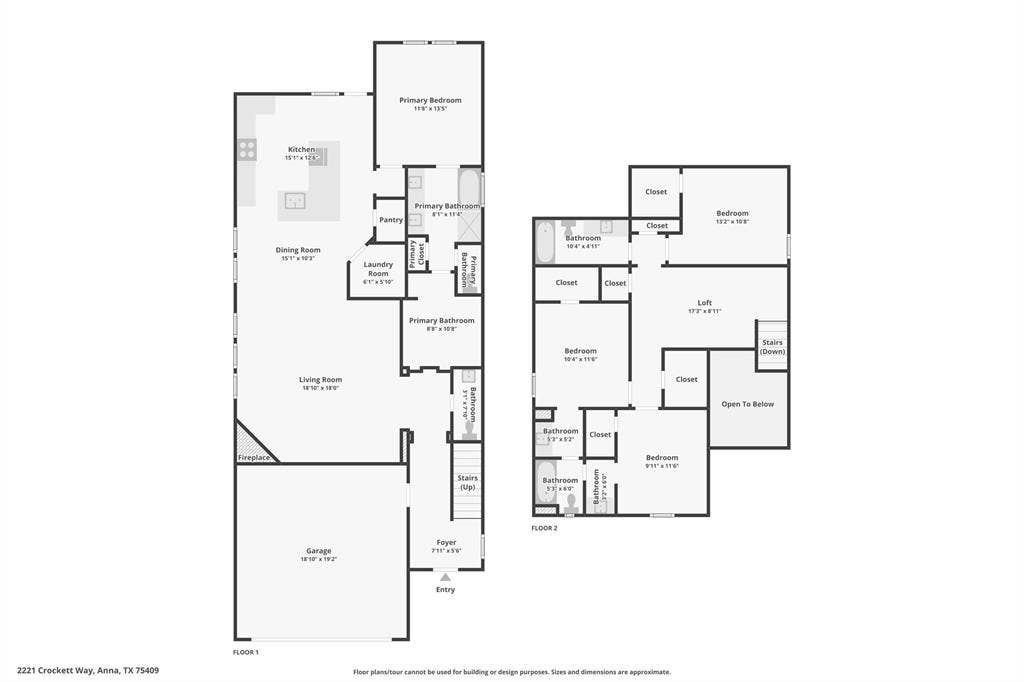 2221 Crockett Way, Anna, TX 75409 2221 Crockett Way, Anna, TX 75409