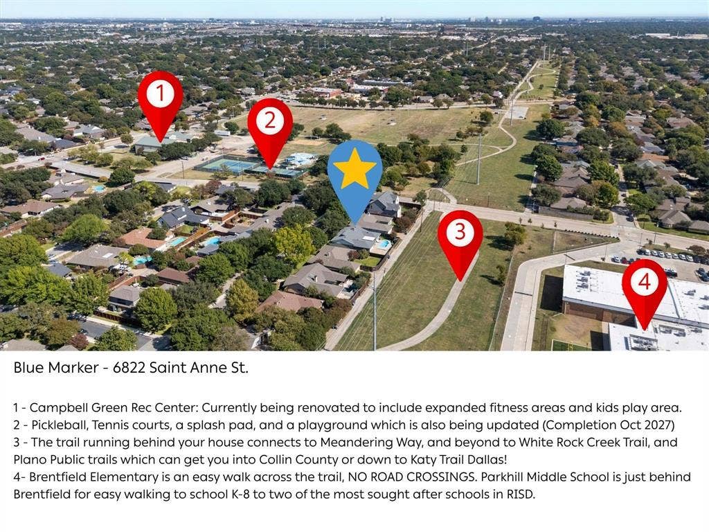 6822 Saint Anne Street, Dallas, TX 75248 6822 Saint Anne Street, Dallas, TX 75248