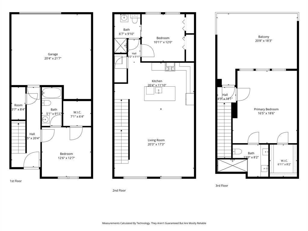 614 Finley Court, Dallas, TX 75208 Floor plan