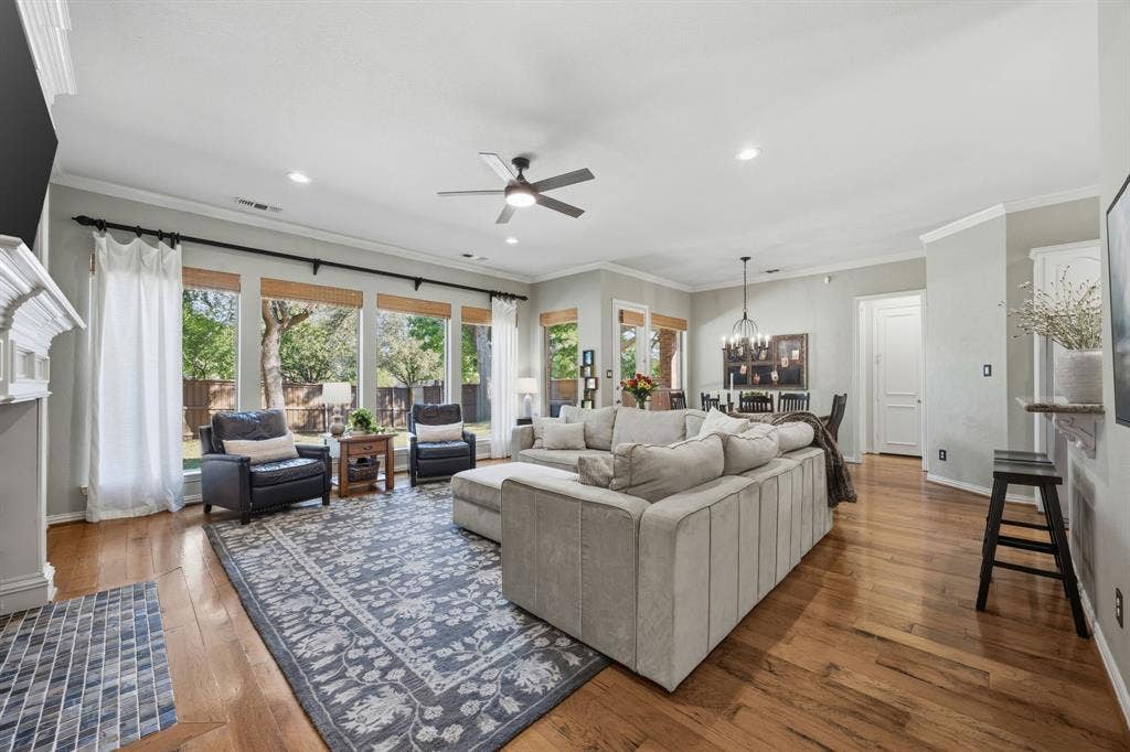 Check out these gorgeous Hickory hardwood floors