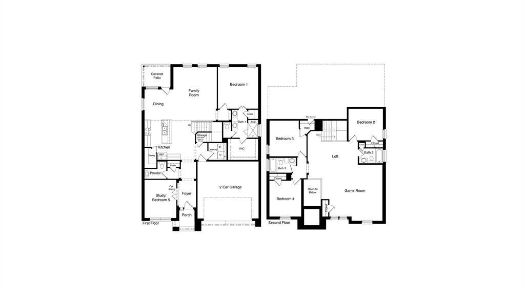 1445 CANTERBURY Trail, DeSoto, TX 75115 D.R. Horton's Redrock floor plan - All Home and community information, including pricing, included features, terms, availability and amenities, are subject to change at any time without notice or obligation. All Drawings, pictures, photographs, video, square footages, floor plans, elevations, features, colors and sizes are approximate for illustration purposes only and will vary from the homes as built.