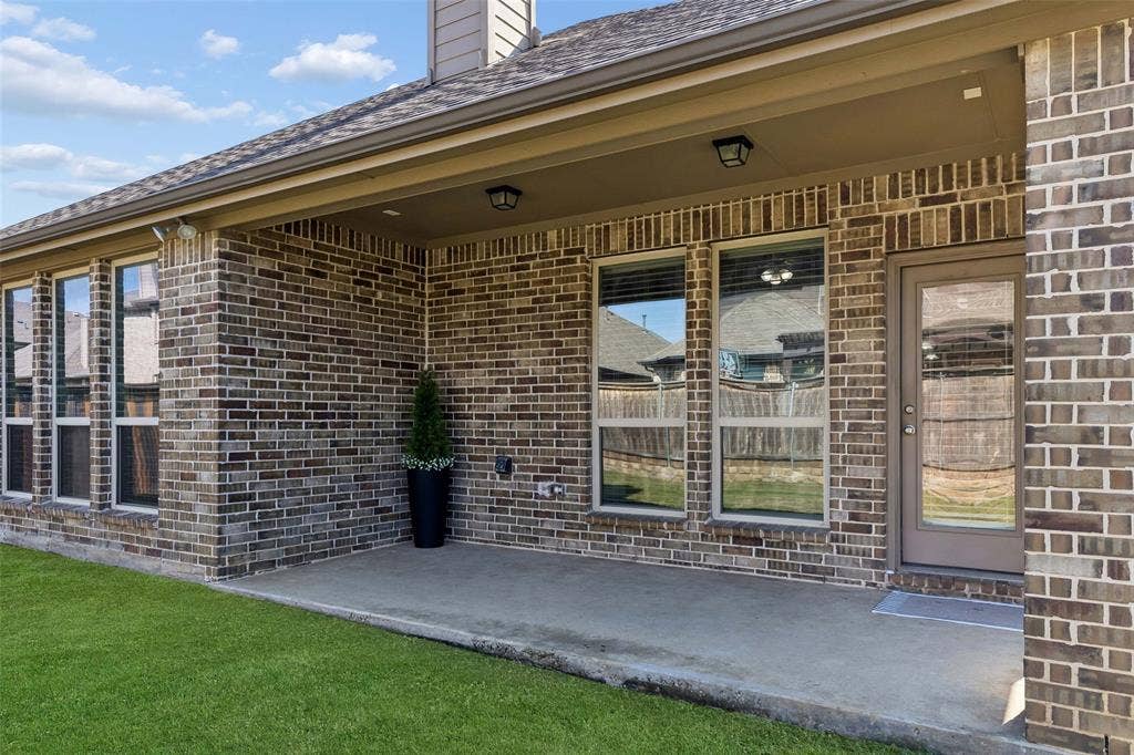 15501 Governors Island Way, Prosper, TX 75078 Covered patio