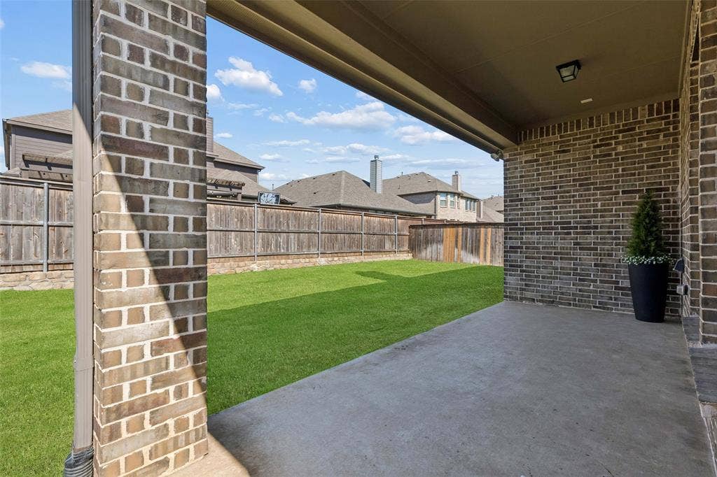 15501 Governors Island Way, Prosper, TX 75078 Covered patio