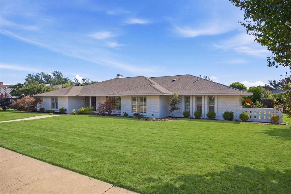 6978 Pemberton Drive, Dallas, TX 75230 Oversized lot with a beautiful front yard