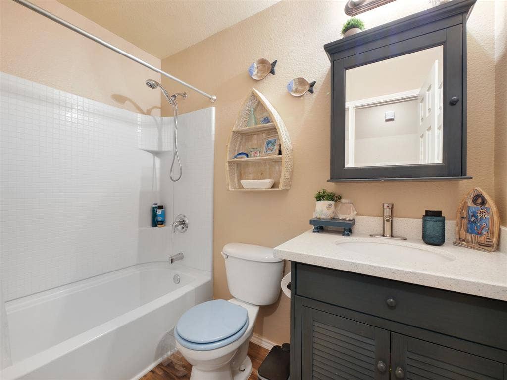 Hall Bathroom and Vanity