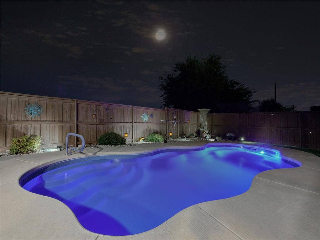Lighted Pool