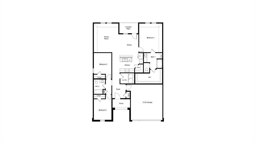 728 SMART STRIKE Trail, Granbury, TX 76049 D.R. Horton's Denton floor plan - All Home and community information, including pricing, included features, terms, availability and amenities, are subject to change at any time without notice or obligation. All Drawings, pictures, photographs, video, square footages, floor plans, elevations, features, colors and sizes are approximate for illustration purposes only and will vary from the homes as built.