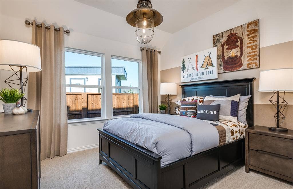 2513 Marigot Street, Princeton, TX 75407 *Model Representation - Spacious secondary bedroom with large windows
