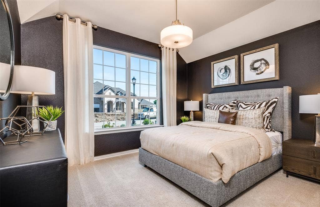 2513 Marigot Street, Princeton, TX 75407 *Model Representation - Spacious secondary bedroom with large windows