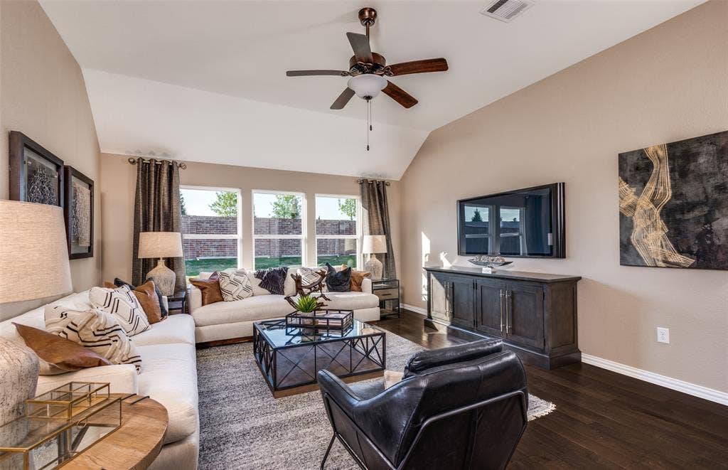 2513 Marigot Street, Princeton, TX 75407 *Model Representation - Spacious gathering room with large windows