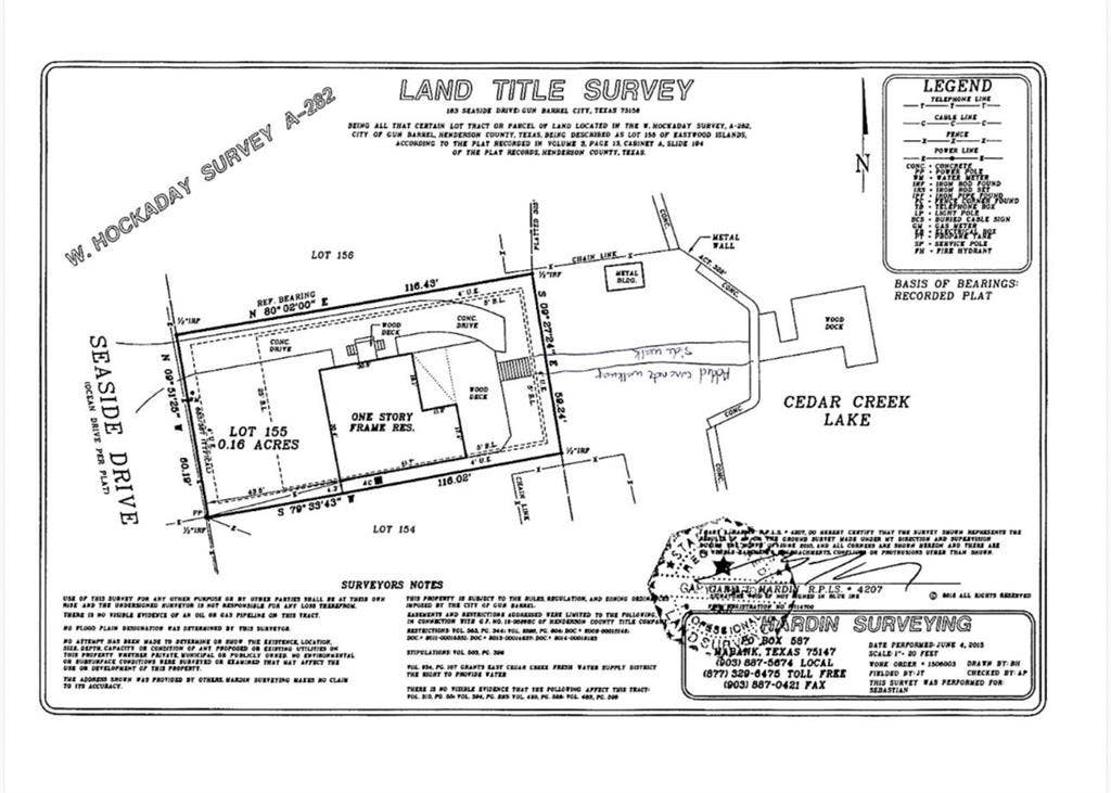 183 Seaside Drive, Gun Barrel City, TX 75156 183 Seaside Drive, Gun Barrel City, TX 75156