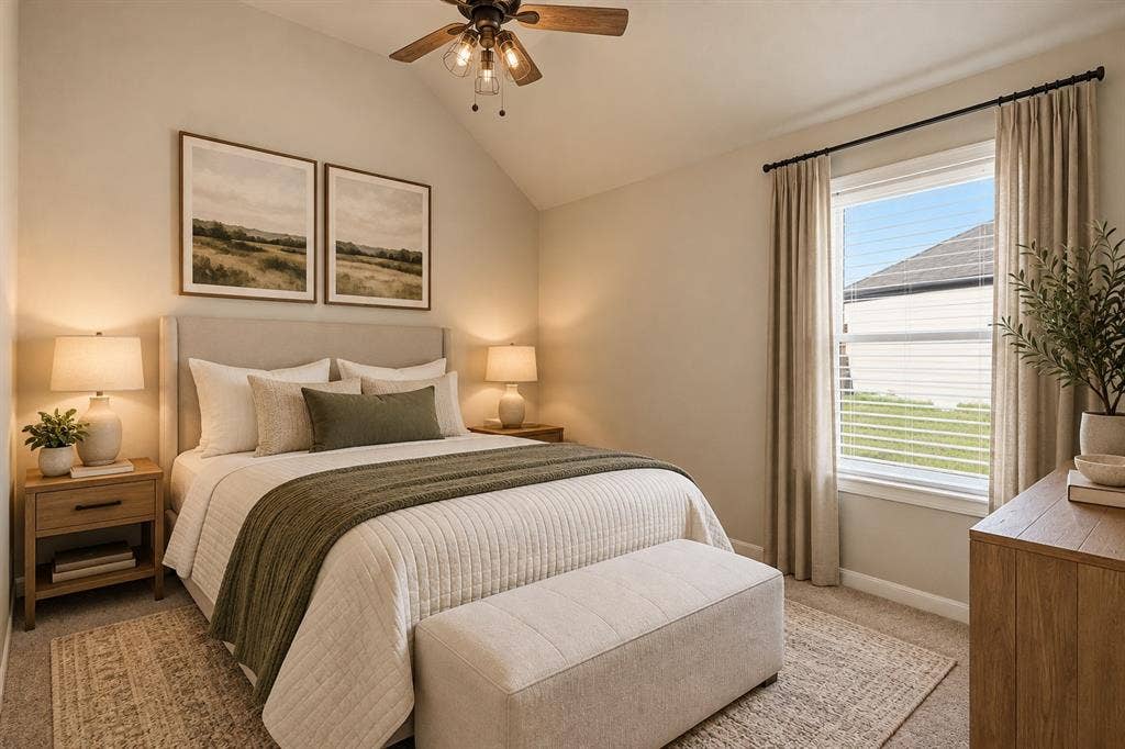 5279 Amistad Avenue, Royse City, TX 75189 Virtually Staged Guest room