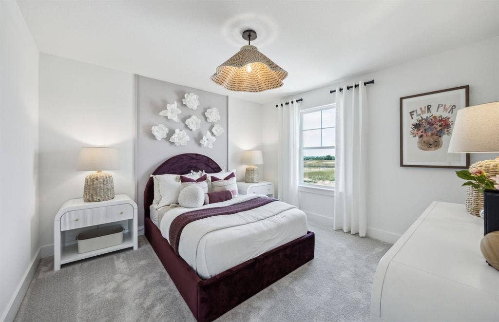 *Model Representation - Spacious secondary bedroom