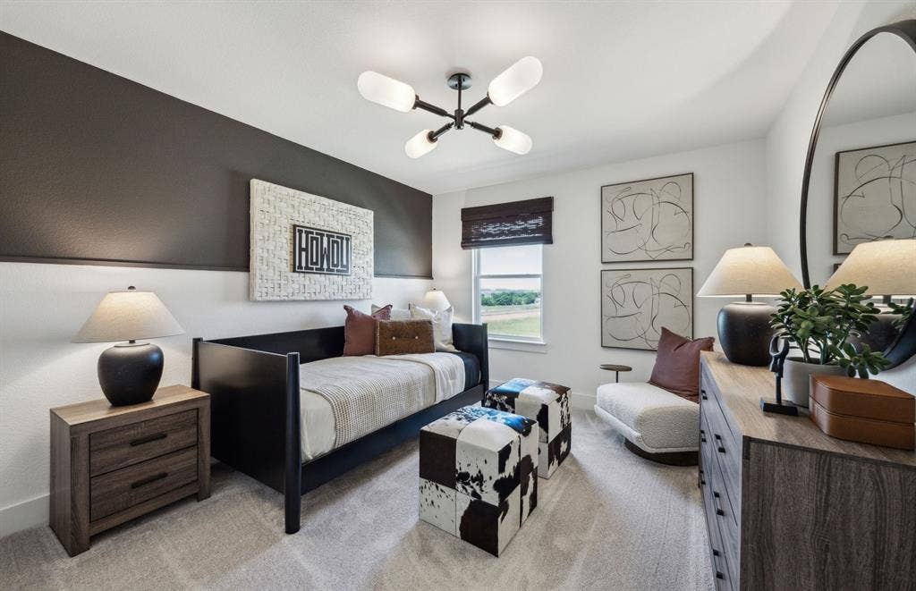 *Model Representation - Spacious secondary bedroom