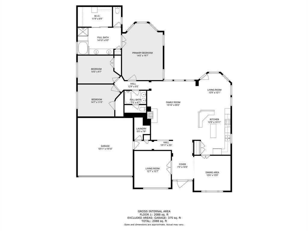 2803 Pheasant Run Drive, McKinney, TX 75072 Floor plan