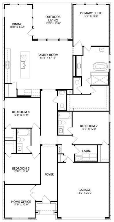 412 Creek View Drive, Melissa, TX 75454 Main Level