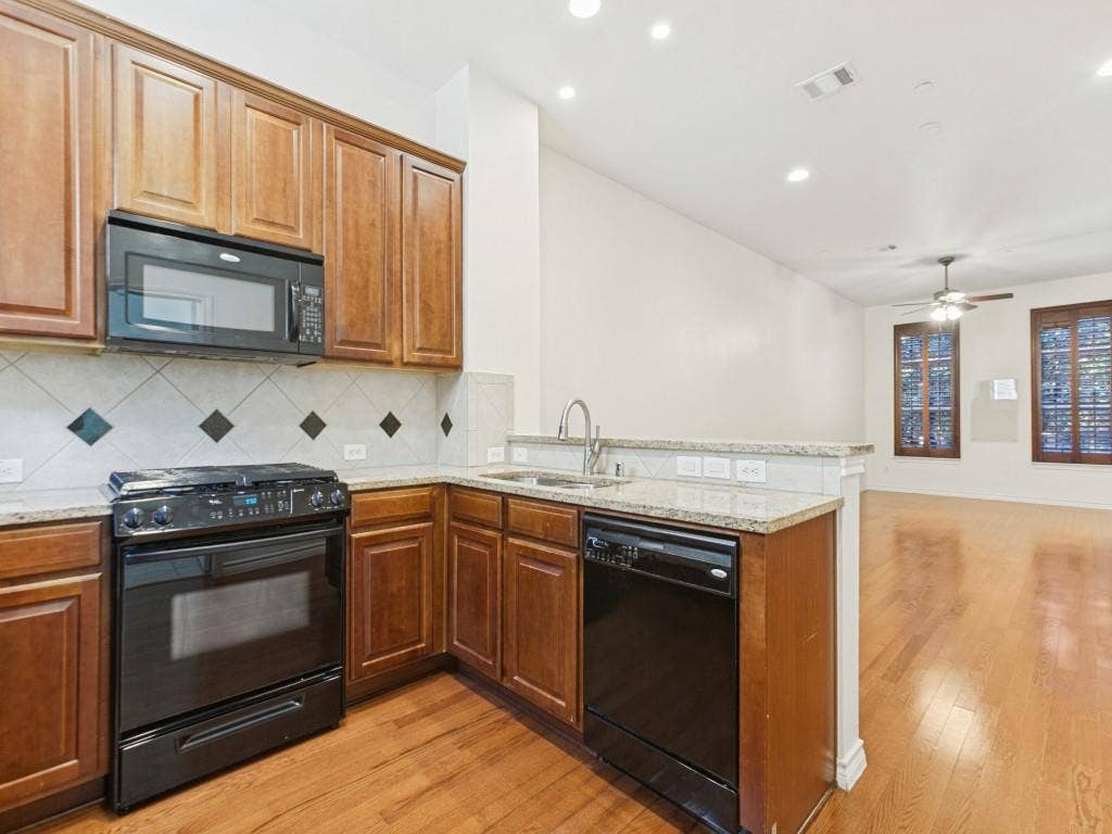 2nd Floor Kitchen- Open to Living Room