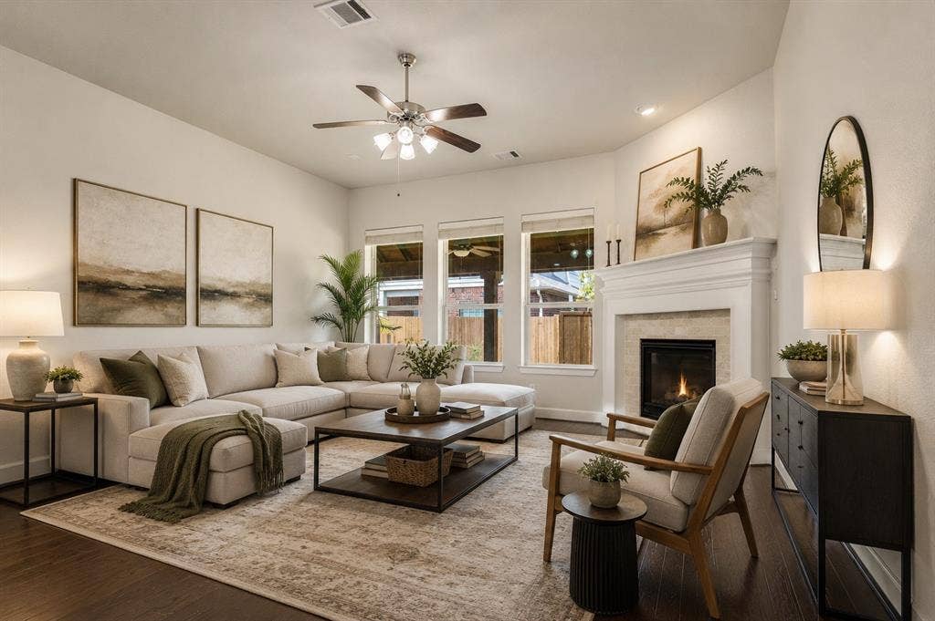 Virtual staging