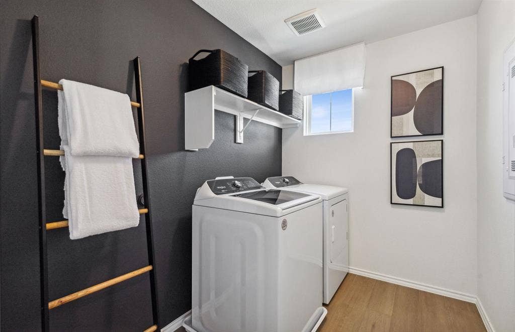 2452 Arbutus Drive, Forney, TX 75126 *Model Representation - Laundry room with storage space