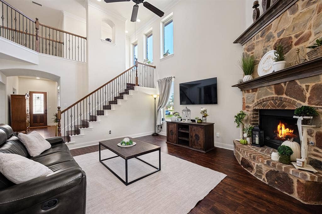 1036 Knoxbridge Road, Forney, TX 75126 large open floorplan