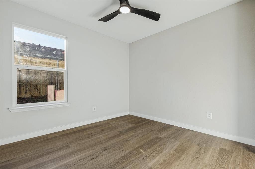 4603 Spring Garden Street, Dallas, TX 75215 Bedroom with ceiling fan