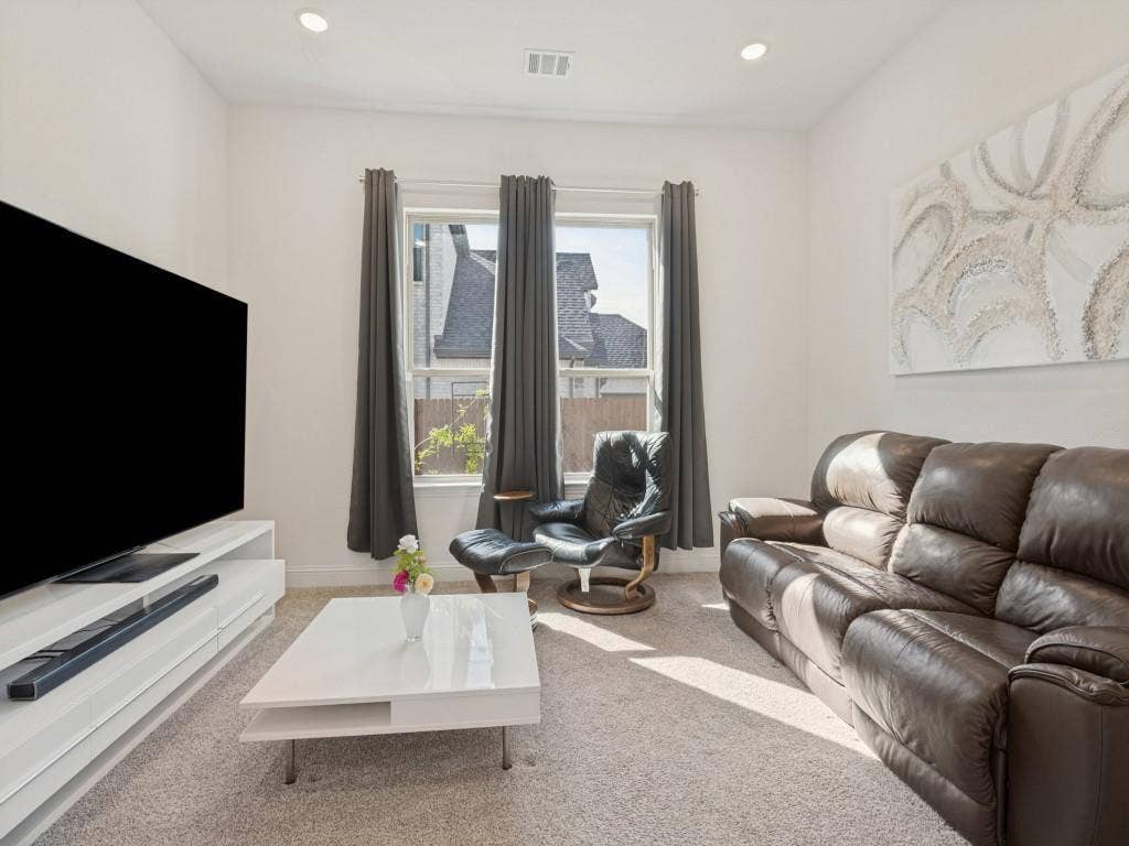 Private office or flex space could be utilized for a fourth bedroom