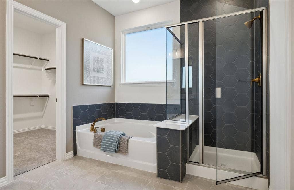 1433 Holmes Street, Celina, TX 75009 *Model Representation - Owner's private bath