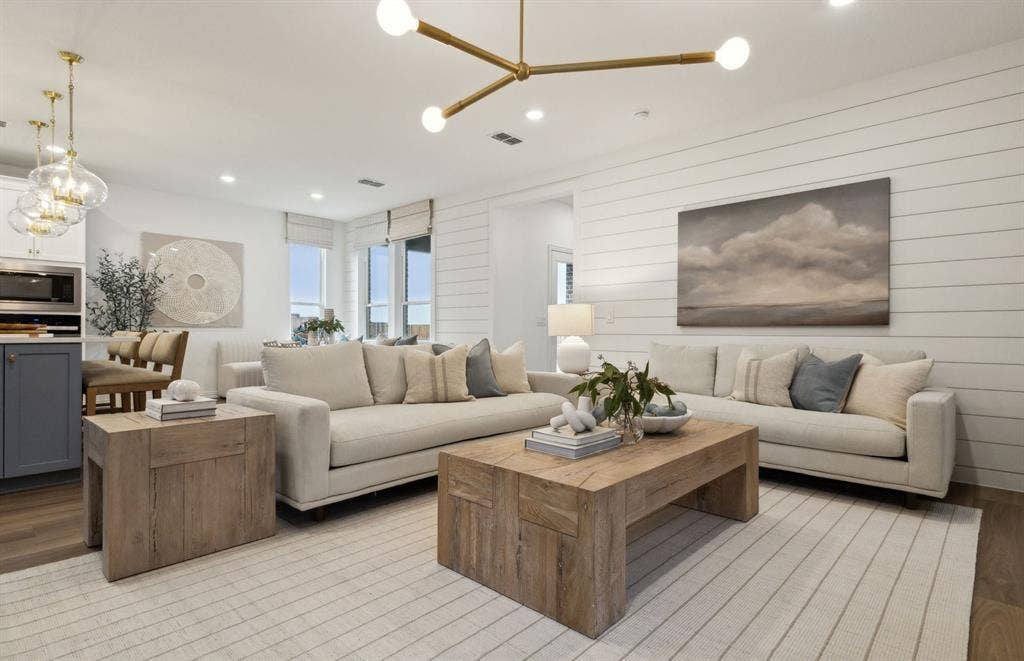 1433 Holmes Street, Celina, TX 75009 *Model Representation - Gathering room with view of main living areas