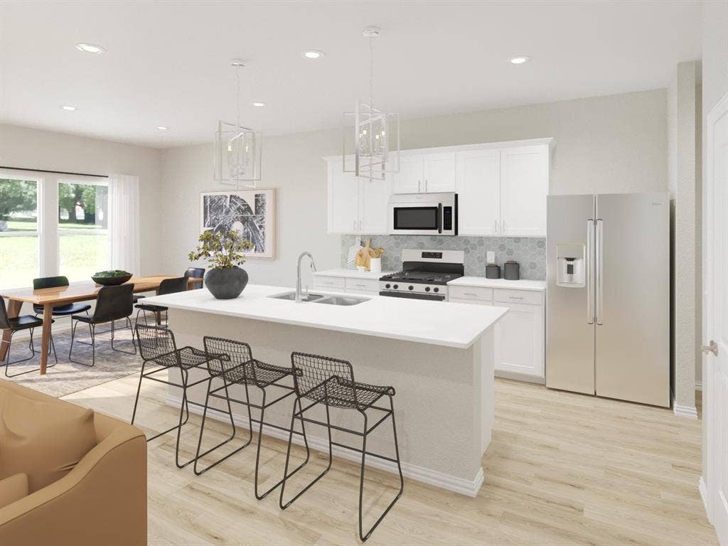 Photo is not of the actual home, but is an inspirational photo of builder’s model home and may depict options, furnishings, and/or decorator features that are not included.