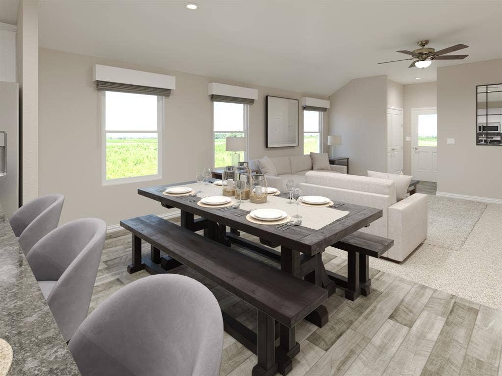 Photo is not of the actual home, but is an inspirational photo of builder’s model home and may depict options, furnishings, and/or decorator features that are not included.