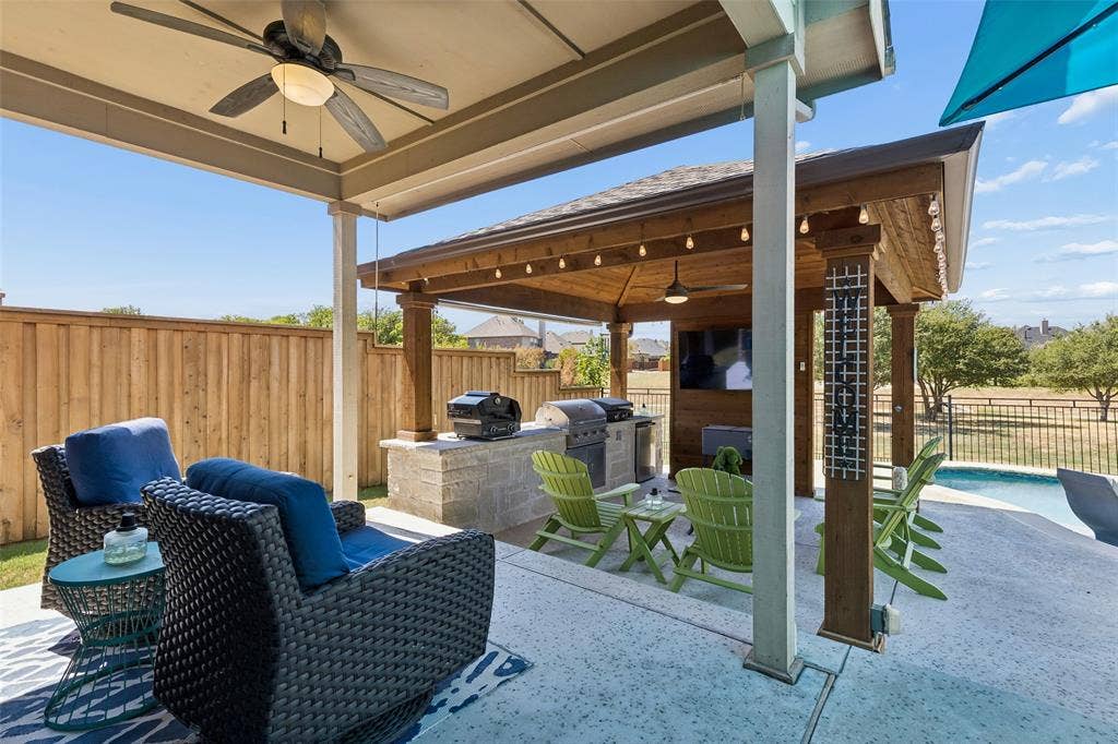 7625 Ridgedale Court, Sachse, TX 75048 Nice covered patios