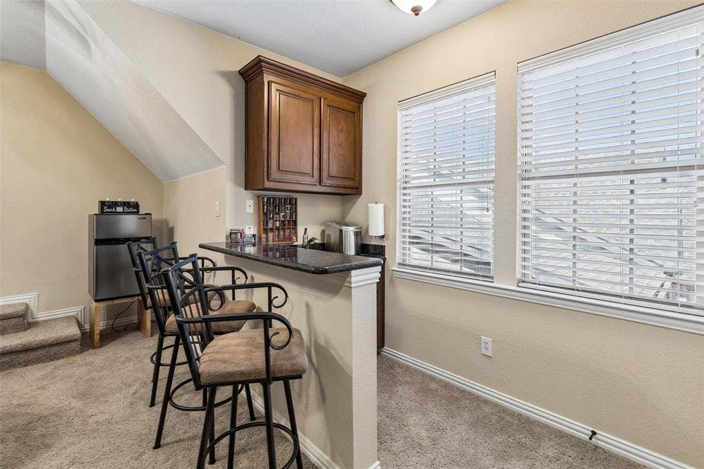 7625 Ridgedale Court, Sachse, TX 75048 Bar area in media room
