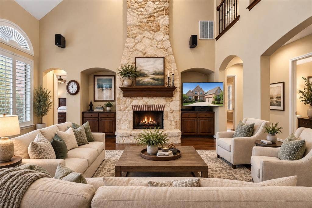 7625 Ridgedale Court, Sachse, TX 75048 Virtually Staged