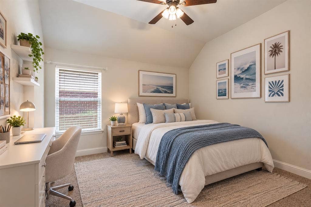 Bedroom 3 virtually staged