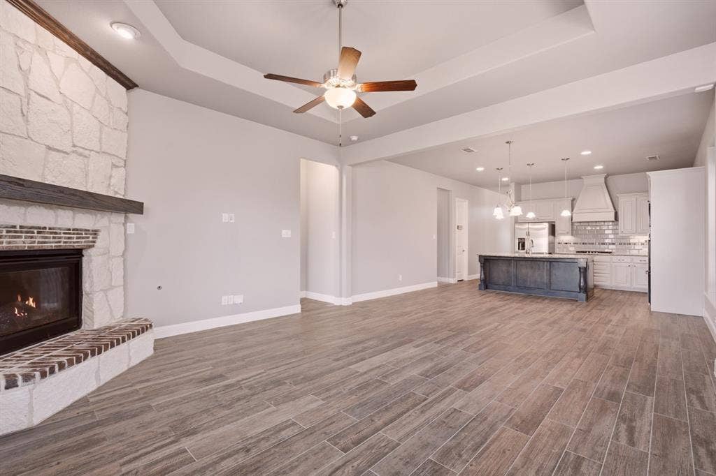 605 Brook Drive, Anna, TX 75409 open concept living w high ceilings througout
