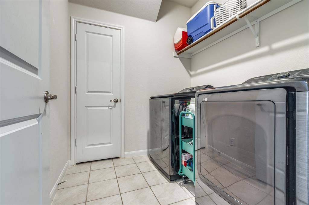 Laundry room with extra storage at 1st floor.Non furnished but some furniture is negotiable or case by case.
