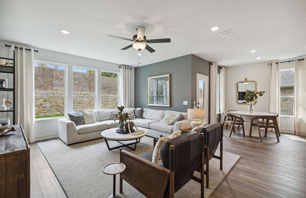1437 Corleone Lane, Celina, TX 75009 *Model Representation - Gathering room with view of main living areas