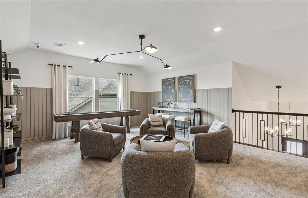 1437 Corleone Lane, Celina, TX 75009 *Model Representation - Spacious game room on second level