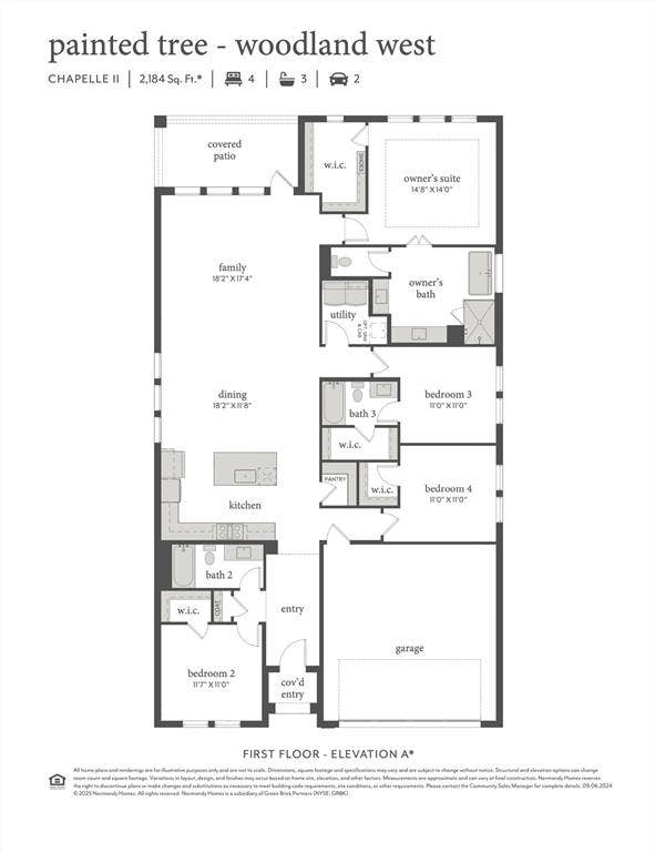 4553 Sunfish Lane, McKinney, TX 75071 Our single story Chapelle floor plan offers an open and flowing layout plus nicely sized bedrooms that the entire family will love!