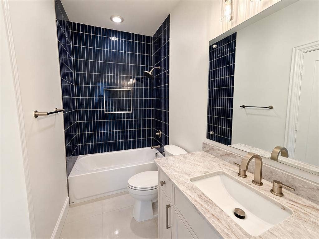En-suite bathroom to bedroom 3