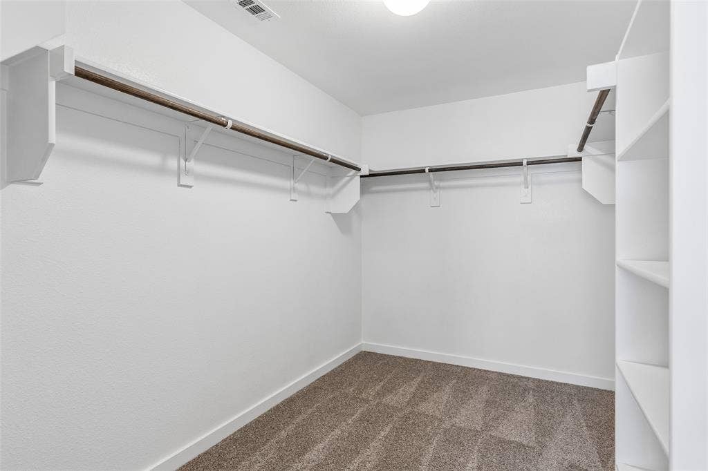 Primary Closet is huge.
