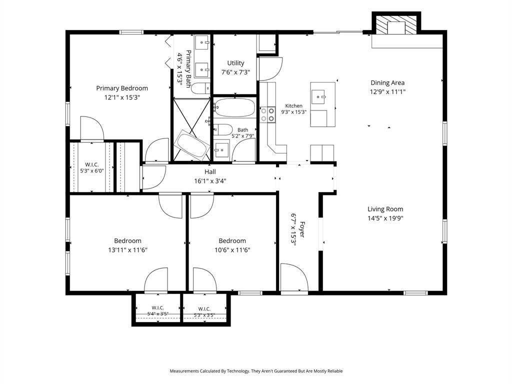 828 Melrose Drive, Richardson, TX 75234 Floor plan