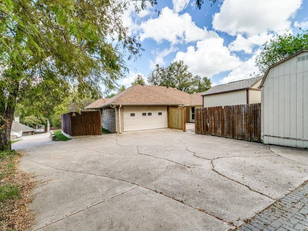 3617 Bluegrass Drive, Grand Prairie, TX 75052 Plenty of space for parking.