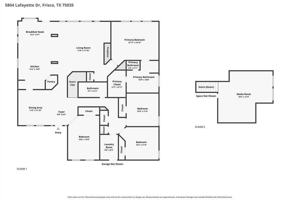 5804 Lafayette Drive, Frisco, TX 75035