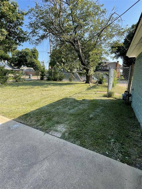 View of yard