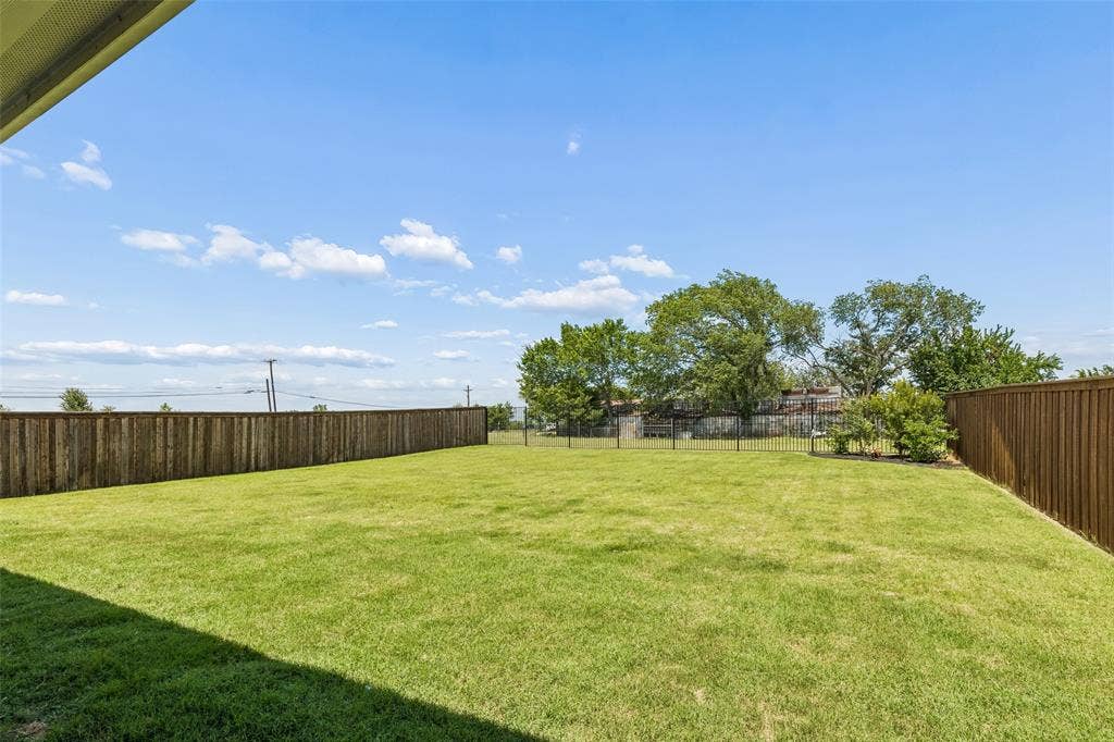 Great View, and lovely backyard!