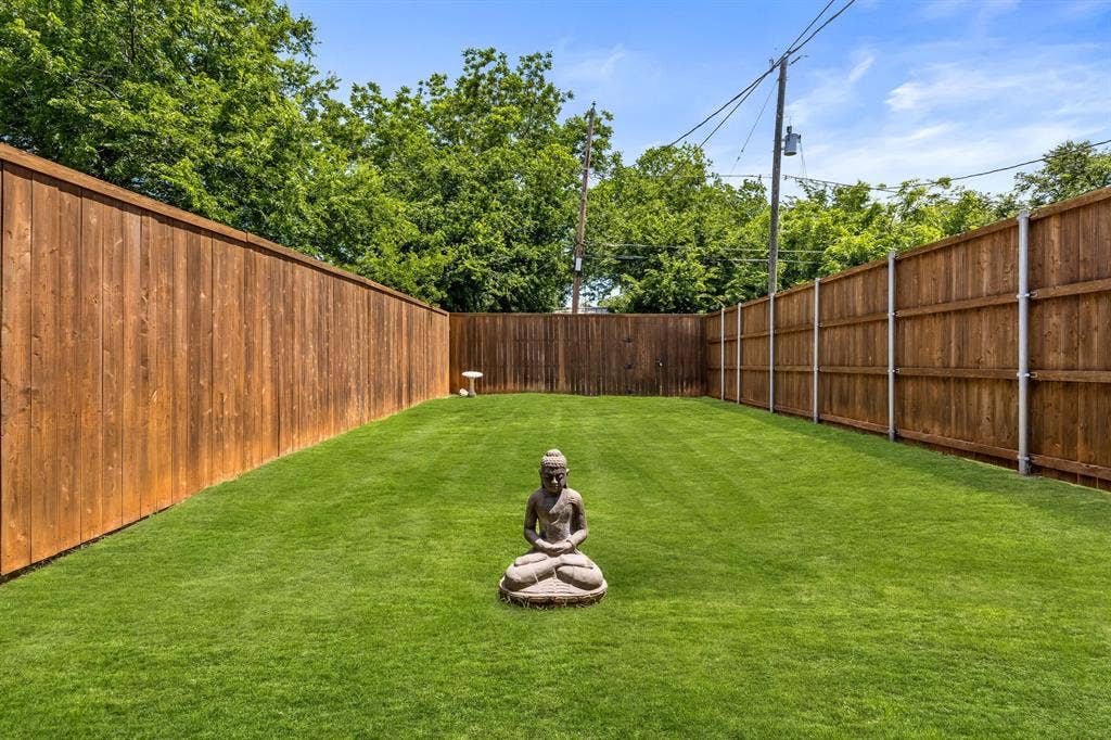 406 Parkview Avenue, Dallas, TX 75223 View of yard