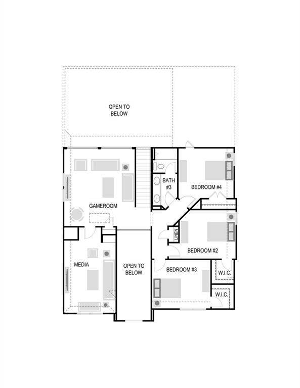 4724 Carina Road, McKinney, TX 75071 Second Floor
